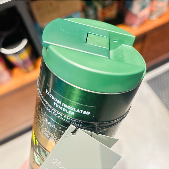 Starbucks Exclusive Alison Bremmer Abstract Design Stainless Steel Tumbler Cup - Picture 6 of 14